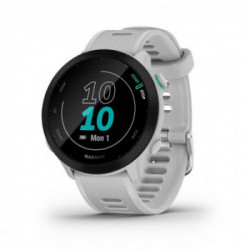 Garmin Forerunner 55 orologio sportivo Bluetooth 208 x 208 Pixel Nero, Bianco