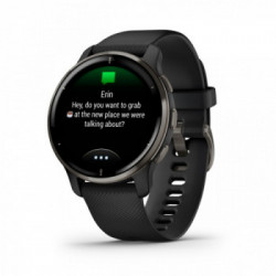 Garmin Venu 2 Plus GPS 3,3 cm (1.3") AMOLED 43 mm Nero GPS (satellitare)
