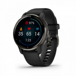 Garmin Venu 2 Plus GPS 3,3 cm (1.3") AMOLED 43 mm Nero GPS (satellitare)