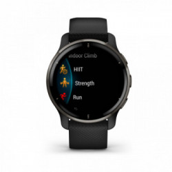 Garmin Venu 2 Plus GPS 3,3 cm (1.3") AMOLED 43 mm Nero GPS (satellitare)