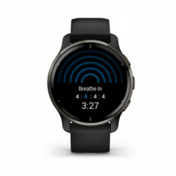 Garmin Venu 2 Plus GPS 3,3 cm (1.3") AMOLED 43 mm Nero GPS (satellitare)