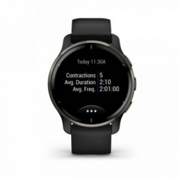 Garmin Venu 2 Plus GPS 3,3 cm (1.3") AMOLED 43 mm Nero GPS (satellitare)