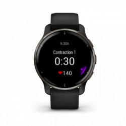 Garmin Venu 2 Plus GPS 3,3 cm (1.3") AMOLED 43 mm Nero GPS (satellitare)