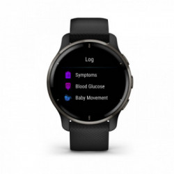Garmin Venu 2 Plus GPS 3,3 cm (1.3") AMOLED 43 mm Nero GPS (satellitare)