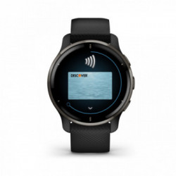 Garmin Venu 2 Plus GPS 3,3 cm (1.3") AMOLED 43 mm Nero GPS (satellitare)