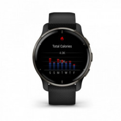 Garmin Venu 2 Plus GPS 3,3 cm (1.3") AMOLED 43 mm Nero GPS (satellitare)