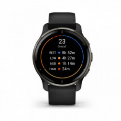 Garmin Venu 2 Plus GPS 3,3 cm (1.3") AMOLED 43 mm Nero GPS (satellitare)