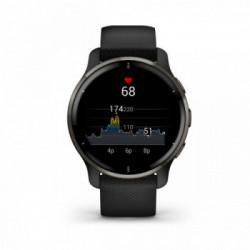Garmin Venu 2 Plus GPS 3,3 cm (1.3") AMOLED 43 mm Nero GPS (satellitare)