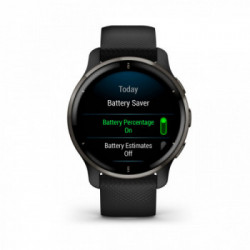 Garmin Venu 2 Plus GPS 3,3 cm (1.3") AMOLED 43 mm Nero GPS (satellitare)
