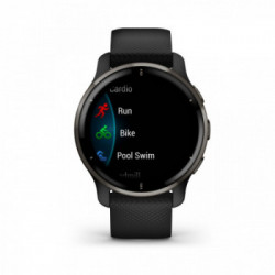 Garmin Venu 2 Plus GPS 3,3 cm (1.3") AMOLED 43 mm Nero GPS (satellitare)