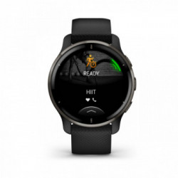 Garmin Venu 2 Plus GPS 3,3 cm (1.3") AMOLED 43 mm Nero GPS (satellitare)