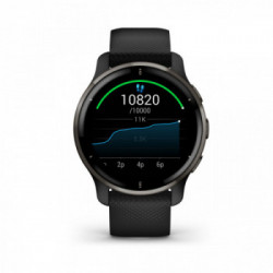 Garmin Venu 2 Plus GPS 3,3 cm (1.3") AMOLED 43 mm Nero GPS (satellitare)