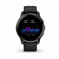 Garmin Venu 2 Plus GPS 3,3 cm (1.3") AMOLED 43 mm Nero GPS (satellitare)