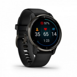 Garmin Venu 2 Plus GPS 3,3 cm (1.3") AMOLED 43 mm Nero GPS (satellitare)