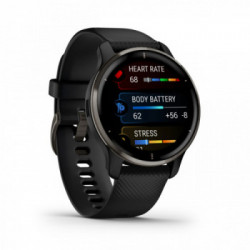 Garmin Venu 2 Plus GPS 3,3 cm (1.3") AMOLED 43 mm Nero GPS (satellitare)