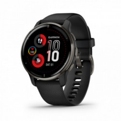 Garmin Venu 2 Plus GPS 3,3 cm (1.3") AMOLED 43 mm Nero GPS (satellitare)