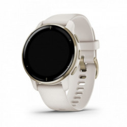 Garmin Venu 2 Plus GPS 3,3 cm (1.3") AMOLED 43 mm Oro, Avorio GPS (satellitare)