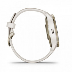 Garmin Venu 2 Plus GPS 3,3 cm (1.3") AMOLED 43 mm Oro, Avorio GPS (satellitare)