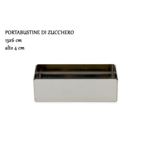 PORTABUSTINE ZUCCHERO INOX RET