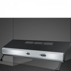 Smeg KSEC61XE2 - Cappa da Incasso, Inox, 60 cm, 300 m³/h, D 