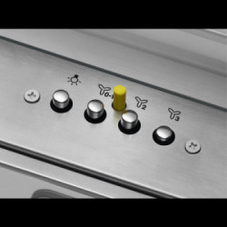 Electrolux LFP539X - Cappa Estraibile, 600 m³/h, 90 cm, C