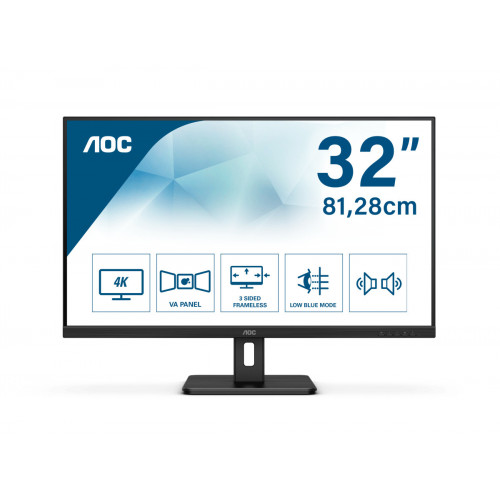 AOC Essential-line U32E2N LED display 80 cm...