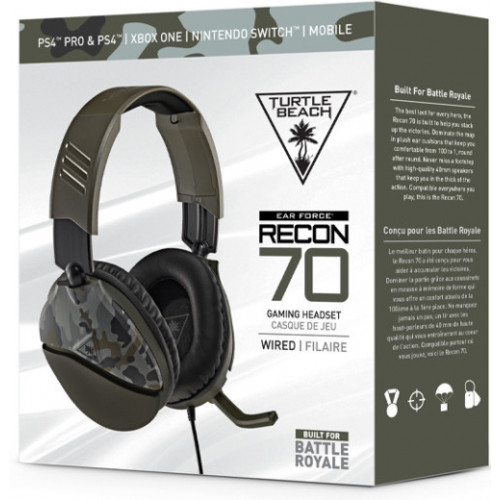 Turtle Beach Recon 70 Cuffia Padiglione...