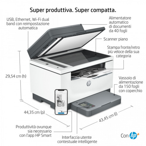 HP LaserJet M234sdwe Laser A4 600 x 600 DPI 30...