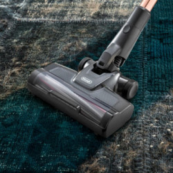 De Longhi XLM510GRG Colombina Evo - Scope Elettrica Senza Filo, Filtrazione a 4 Stadi, 3 Livelli di Potenza