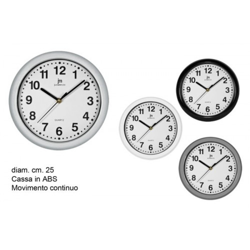 OROLOGIO JM TONDO 25 ABS ASS. 00710CF