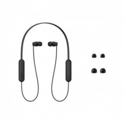 Sony WI-C100 Auricolare Wireless In-ear Musica e Chiamate Bluetooth Nero