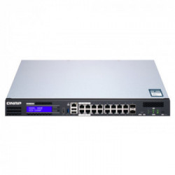 QNAP QGD-1600P Gestito Gigabit Ethernet (10/100/1000) Nero, Grigio Supporto Power over Ethernet (PoE)