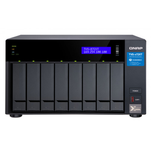 QNAP TVS-872XT i5-8400T Collegamento ethernet...