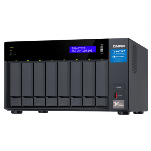 QNAP TVS-872XT i5-8400T Collegamento ethernet...