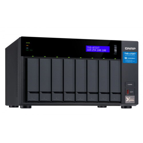 QNAP TVS-872XT i5-8400T Collegamento ethernet...