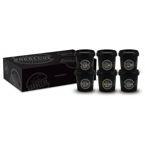Bembo - BBQ Rubs Starter Pack - Set da 6