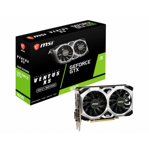 MSI GeForce GTX 1650 D6 VENTUS XS OCV1 NVIDIA 4...