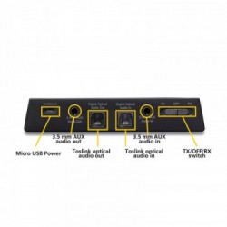 Marmitek 08330 streamer audio digitale Nero
