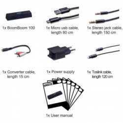 Marmitek 08330 streamer audio digitale Nero