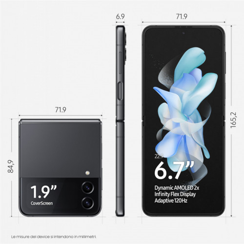 Samsung Galaxy Z Flip4 256GB Graphite RAM 8GB...