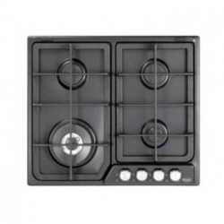 DeLonghi PFA 46 GH - Piano Cottura a Gas, 4 Fornello(i), 84 cm, Antracite 