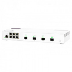 QNAP QSW-M2106-4S switch di rete Gestito L2 2.5G Ethernet (100/1000/2500) Bianco