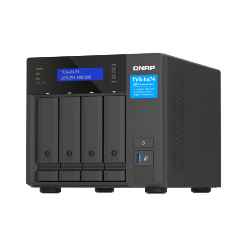QNAP TVS-H474 NAS Tower Collegamento ethernet...