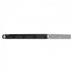 QNAP TS-464U-RP NAS Rack (1U) Collegamento ethernet LAN Nero N5095