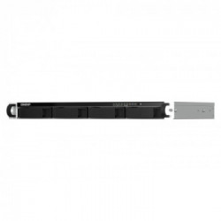 QNAP TS-464U NAS Rack (1U) Collegamento ethernet LAN Nero
