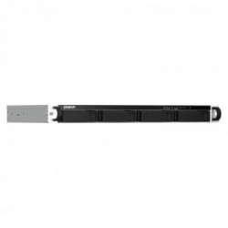 QNAP TS-464U NAS Rack (1U) Collegamento ethernet LAN Nero