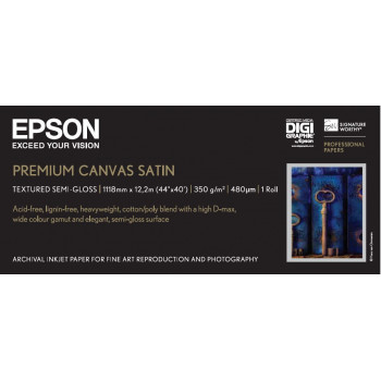 Epson Premium Canvas Satin,...