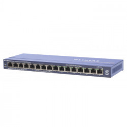 Netgear FS116PEU switch di rete Fast Ethernet (10/100) Supporto Power over Ethernet (PoE)