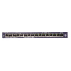 Netgear FS116PEU switch di rete Fast Ethernet (10/100) Supporto Power over Ethernet (PoE)
