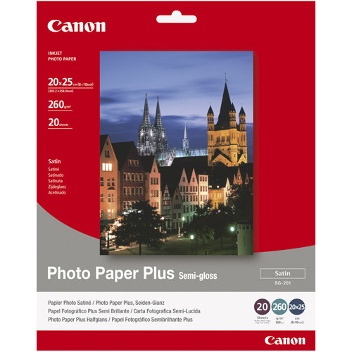 Canon SG-201 - 20x25cm Photo Paper Plus, 20...